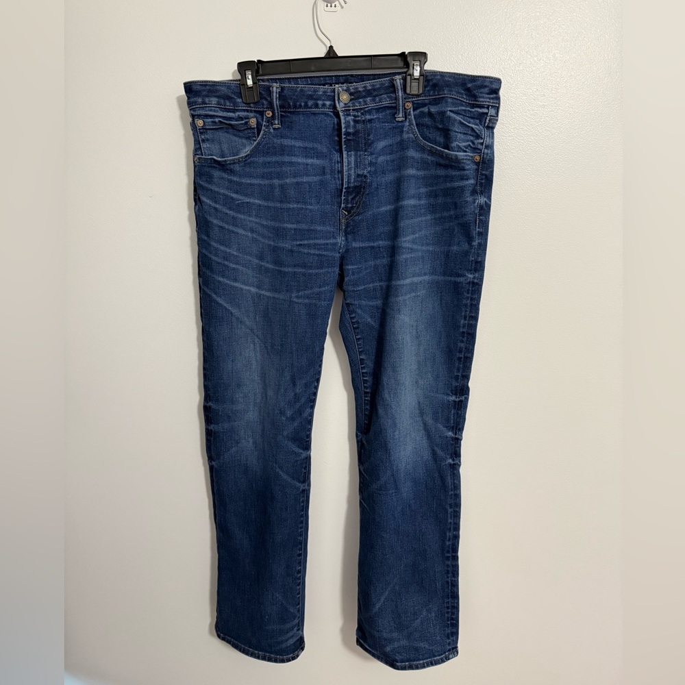 American Eagle Outfitters Dark Blue Next Level Jeans